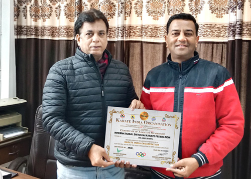 bharat sharma vikas sharma karate